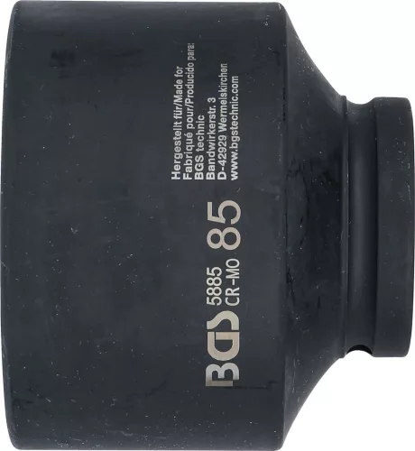 BGS technic 1" Levegős dugókulcs, 85 mm (BGS 5885)