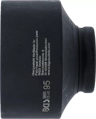 BGS technic 1" Levegős dugókulcs, 95 mm (BGS 5895)