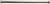 BGS technic Rögzítőfogantyú asztali satuhoz, 9 x 225 mm (BGS 59002)