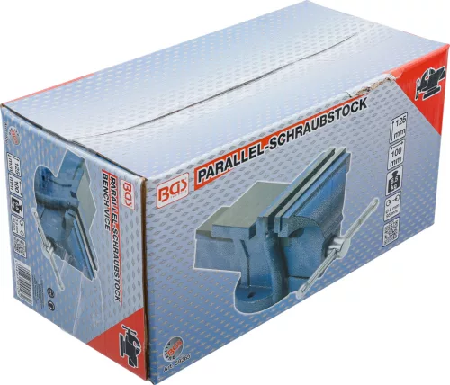 BGS technic Asztali satu, 8 kg, 125 mm-es befogó pofákkal (BGS 59265)