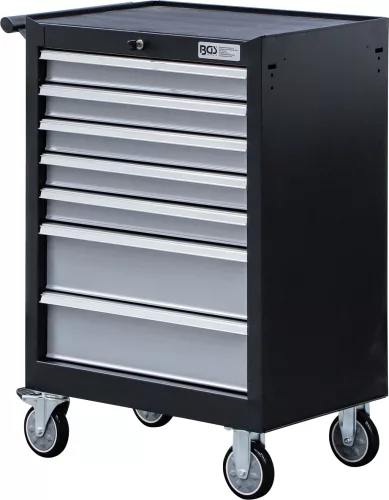 BGS technic Műhelykocsi | 7 fiók | Motorvezérlő szerszámkészletek (BGS 6076)