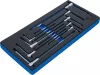 BGS technic Műhelykocsi-betét 1/3: Csavarhúzó készlet T-csúszófogantyú | T-profil (Torx) | T10 - T50 | 9 darabos (6090)