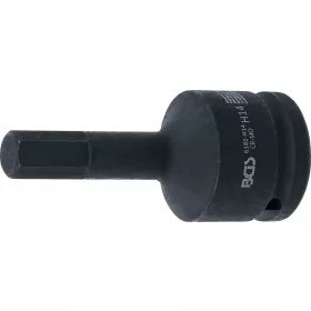   BGS technic Levegős dugókulcs | Hossz 100 mm | 20 mm (3/4") | Belső hatszögletű 14 mm (6185-H14)