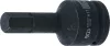 BGS technic Levegős dugókulcs | Hossz 100 mm | 20 mm (3/4") | Belső hatszögletű 17 mm (6185-H17)
