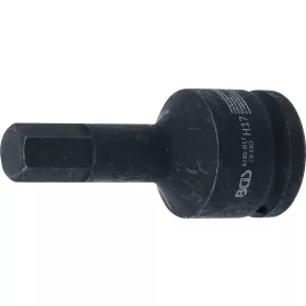   BGS technic Levegős dugókulcs | Hossz 100 mm | 20 mm (3/4") | Belső hatszögletű 17 mm (6185-H17)