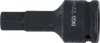 BGS technic Levegős dugókulcs | Hossz 100 mm | 20 mm (3/4") | Belső hatszögletű 19 mm (6185-H19)