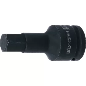   BGS technic Levegős dugókulcs | Hossz 100 mm | 20 mm (3/4") | Belső hatszögletű 21 mm (6185-H21)