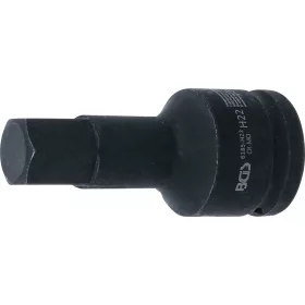   BGS technic Levegős dugókulcs | Hossz 100 mm | 20 mm (3/4") | Belső hatszögletű 22 mm (6185-H22)