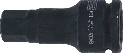 BGS technic Levegős dugókulcs | Hossz 100 mm | 20 mm (3/4") | Belső hatszögletű 24 mm (6185-H24)