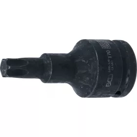   BGS technic Levegős dugókulcs | Hossz 100 mm | 20 mm (3/4") | T-profil (Torx) T70 (6185-T70)