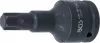 BGS technic Levegős dugókulcs | Hossz 100 mm | 20 mm (3/4") | T-profil (Torx) T80 (6185-T80)