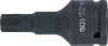 BGS technic Levegős dugókulcs | Hossz 100 mm | 20 mm (3/4") | T-profil (Torx) T80 (6185-T80)