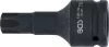 BGS technic Levegős dugókulcs | Hossz 100 mm | 20 mm (3/4") | T-profil (Torx) T90 (6185-T90)