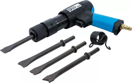 BGS technic Sűrített levegős vésőkalapács-készlet | gyorskioldó tokmánnyal | 10 mm (6240)