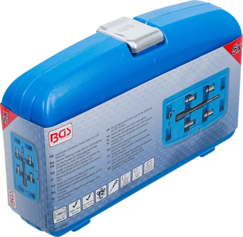 BGS technic 5 részes injektor fészekmaró készlet CDI motorokhoz (BGS 62605)
