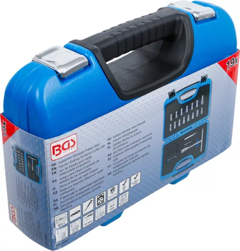 BGS technic Injektor tömítés maró készlet | 19 darabos (BGS 62607)