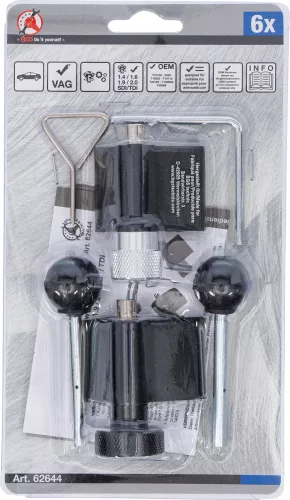 BGS DIY Vezérlésrögzítő készlet VAG 1.4 - 1.6 - 1.9 - 2.0 SDI/TDI motorokhoz (BGS 62644)