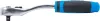 BGS technic Racsnis hajtószár 1/4", 90 fogas, 155 mm, hajlított, gyorskioldóval, CrV (BGS 630)