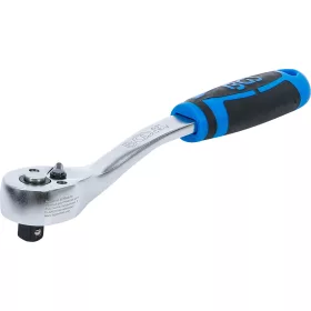   BGS technic Racsnis hajtószár 3/8", 90 fogas, 205 mm, hajlított, gyorskioldóval, CrV (BGS 631)