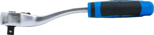 BGS technic Racsnis hajtószár 3/8", 90 fogas, 205 mm, hajlított, gyorskioldóval, CrV (BGS 631)