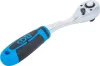 BGS technic Racsnis hajtószár 1/2", 90 fogas, 255 mm, hajlított, gyorskioldóval, CrV (BGS 632)