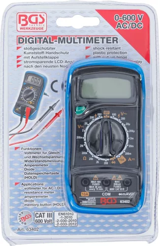 BGS technic Digitális multiméter (BGS 63402)