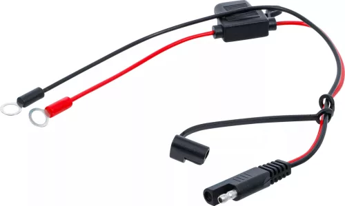BGS technic Akkumulátorkapcsok bilincsek lapos dugós biztosítóval | a BGS 63506-hoz (63506-1)