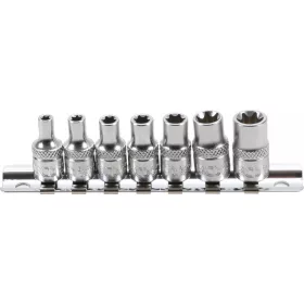   BGS technic 1/4" Dugókulcs készlet, E-Torx | E4 - E11 | 7 darabos (BGS 6402)
