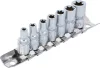 BGS technic 1/4" Dugókulcs készlet, E-Torx | E4 - E11 | 7 darabos (BGS 6402)