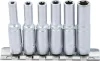 BGS technic 6 darabos 1/4" Hosszított belső torx (E-Type) készlet, E4 - E10 (BGS 6403)