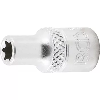 BGS technic E-profilú dugókulcs 1/4", E6 (BGS 6406)