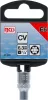 BGS technic E-profilú dugókulcs 1/4", E6 (BGS 6406)