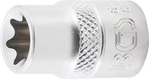 BGS technic E-profilú dugókulcs 3/8" E12 (BGS 6412)