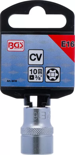 BGS technic E-profilú dugókulcs 3/8" E16 (BGS 6416)