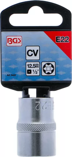 BGS technic E-profilú dugókulcs 1/2" E22 (BGS 6422)