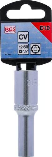 BGS technic 1/2" Hosszított dugókulcs, E10 (BGS 6440)