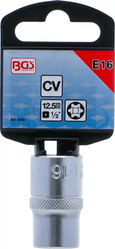 BGS technic E-profilú dugókulcs 1/2" E16 (BGS 6466)