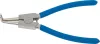 BGS technic Hajlított Seegerfogó külső biztosítógyűrűkhöz, 225 mm, Ø2,4 mm (BGS 650-1)