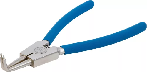 BGS technic Hajlított Seegerfogó külső biztosítógyűrűkhöz, 225 mm, Ø2,4 mm (BGS 650-1)
