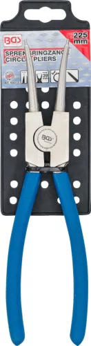 BGS technic Egyenes Seegerfogó külső biztosítógyűrűkhöz, 225 mm, Ø2,4 mm (BGS 650-3)