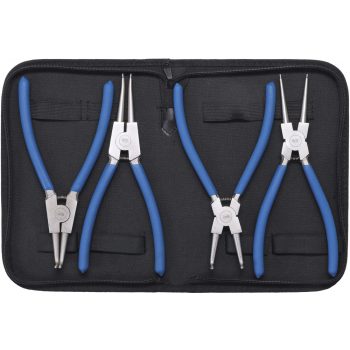   BGS technic Seeger gyűrű fogó készlet 4 részes, 225mm (BGS 650)