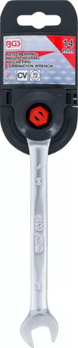 BGS technic Racsnis csillag-villáskulcs 14 mm, 72 fogas, 190 mm (BGS 6514)