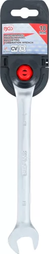 BGS technic Racsnis csillag-villáskulcs 18 mm, 72 fogas, 235 mm (BGS 6518)