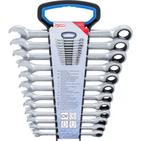   BGS technic Racsnis villáskulcs- és csillagkulcskészlet, 8 - 19 mm, 12 darabos (6545)