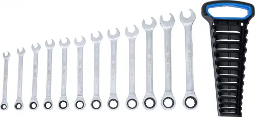 BGS technic Racsnis villáskulcs- és csillagkulcskészlet, 8 - 19 mm, 12 darabos (6545)