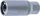 BGS technic Tőcsavar ki- és behajtó fej BGS 65515 készlethez, 10,5 mm, 1/2”, 21 mm hatszög (BGS 65515-10-5)