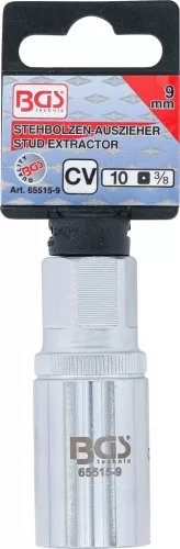 BGS technic Tőcsavar ki- és behajtó fej BGS 65515 készlethez, 9 mm, 1/2”, 21 mm hatszög (BGS 65515-9)