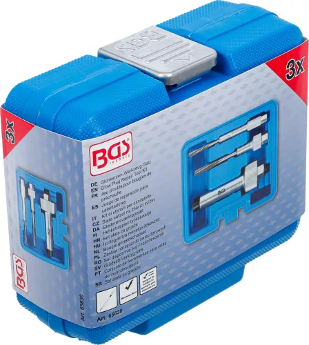 BGS technic 3 részes izzítógyertya javító készlet (BGS 65630)