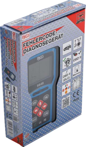 BGS technic OBD II (EOBD) hibakódolvasó (BGS 6648)