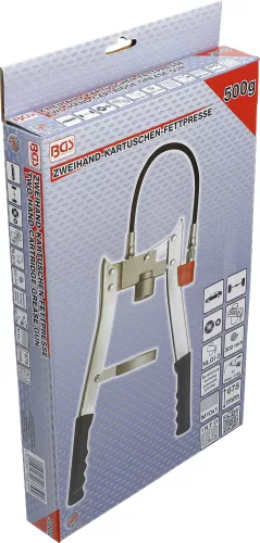 BGS technic Kétkezes patronos zsírzóprés | 500 g (BGS 6650)